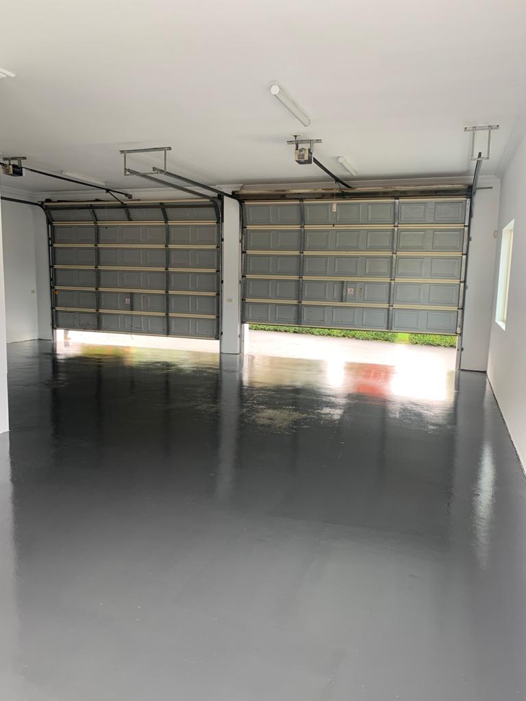 Garage Floor Painting - painting and renovation